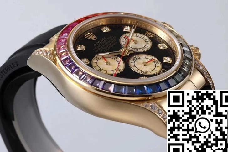 BL Yellow 116598RBOW Gold Rolex Factory Daytona 0330